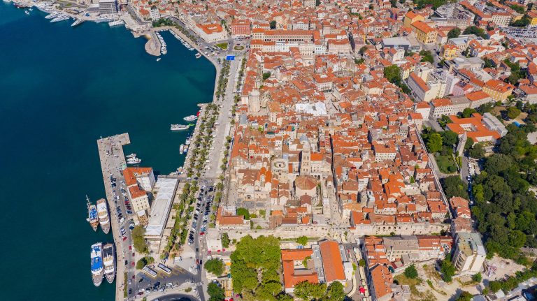 Aerial_view_of_Diocletian's_Palace_in_Split,_Croatia_(48608247353)